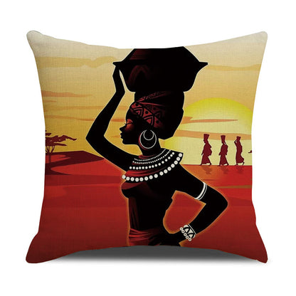 African Ethnic Sofa Decor Hug Pillowcase Cushion