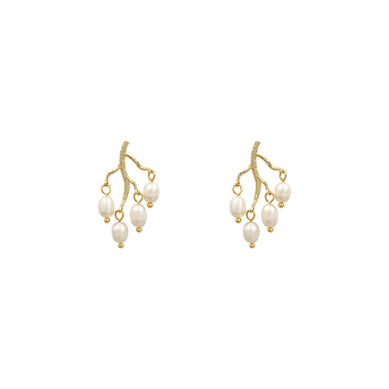 Pearl Branch Earrings for Women