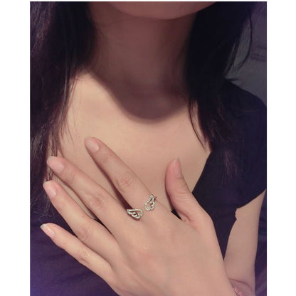 Cute Angel Wings Ring