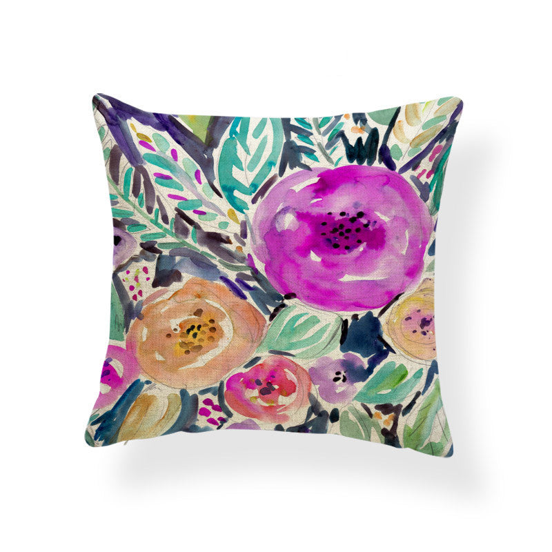 Daffodil Printed Cushions / Pillow Cover