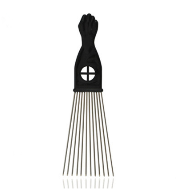 Metal Hair Comb Brush Salon Hairdressing