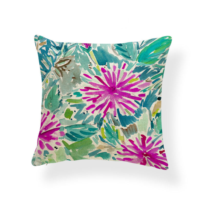 Daffodil Printed Cushions / Pillow Cover