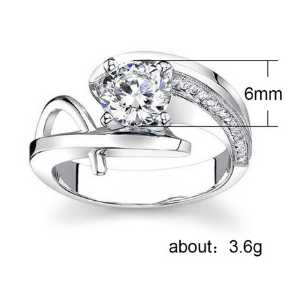 Fashion Engagement Gemstone Ring