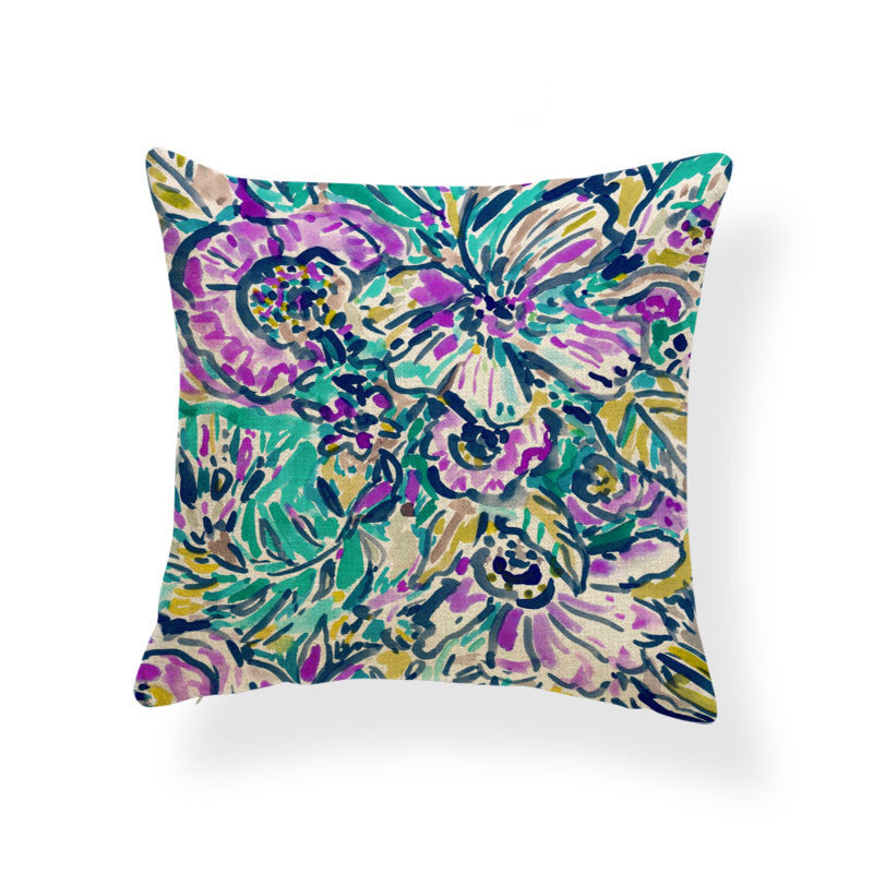 Daffodil Printed Cushions / Pillow Cover