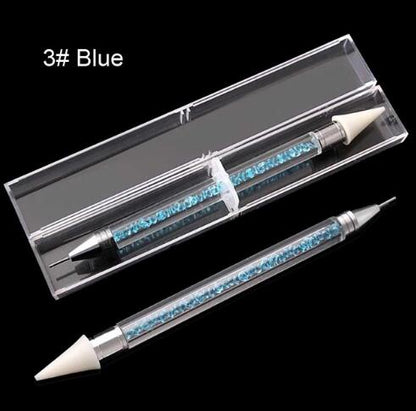 Dual-ended Nail Dotting Pen Rhinestone Studs Picker