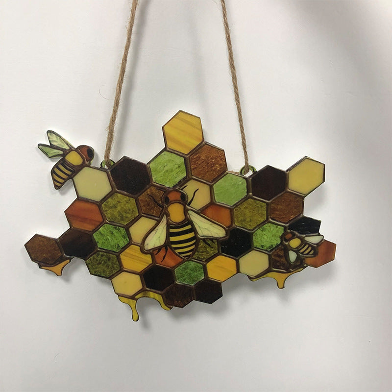 Handmade Bee Ornament Home Decor Pendant