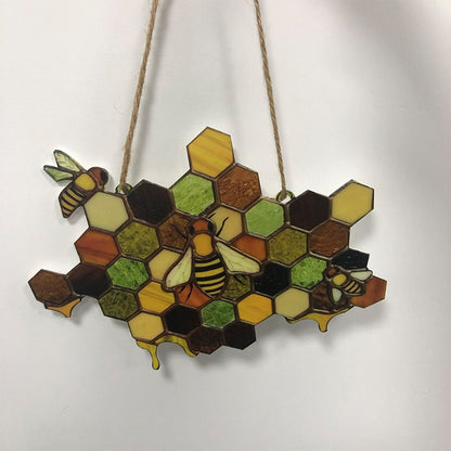 Handmade Bee Ornament Home Decor Pendant