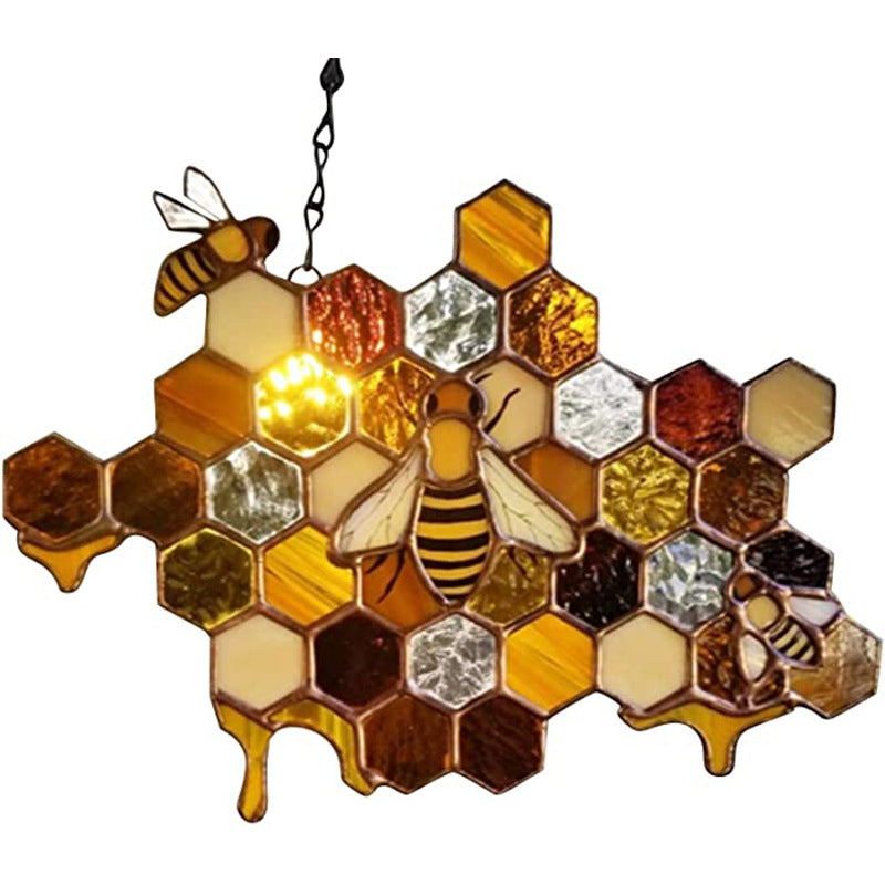 Handmade Bee Ornament Home Decor Pendant