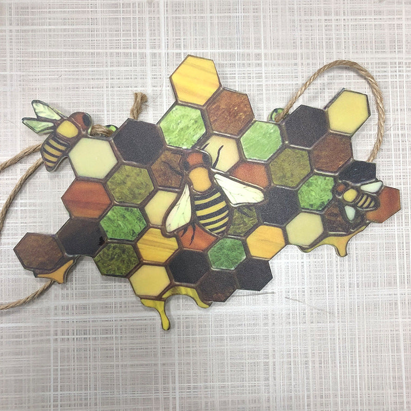 Handmade Bee Ornament Home Decor Pendant