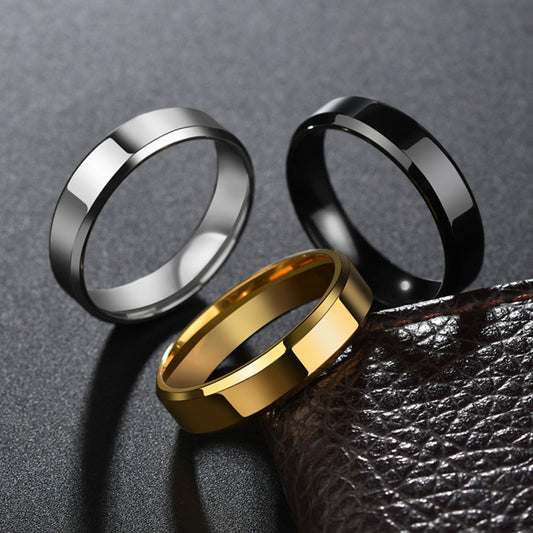 Titanium Steel Ring for Women and Men