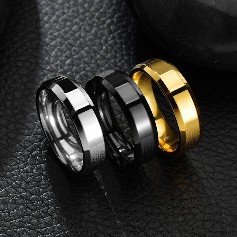 Titanium Steel Ring for Women and Men