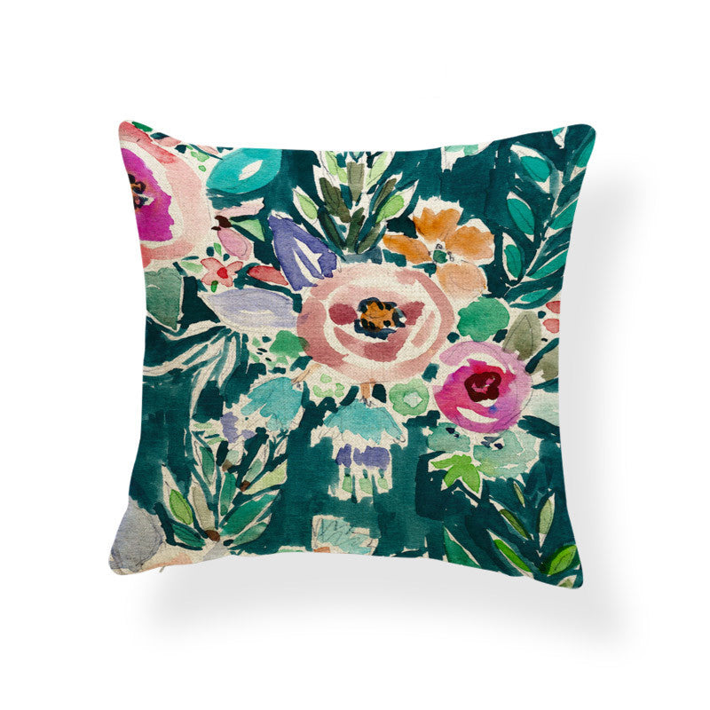 Daffodil Printed Cushions / Pillow Cover