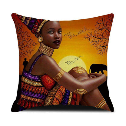 African Ethnic Sofa Decor Hug Pillowcase Cushion