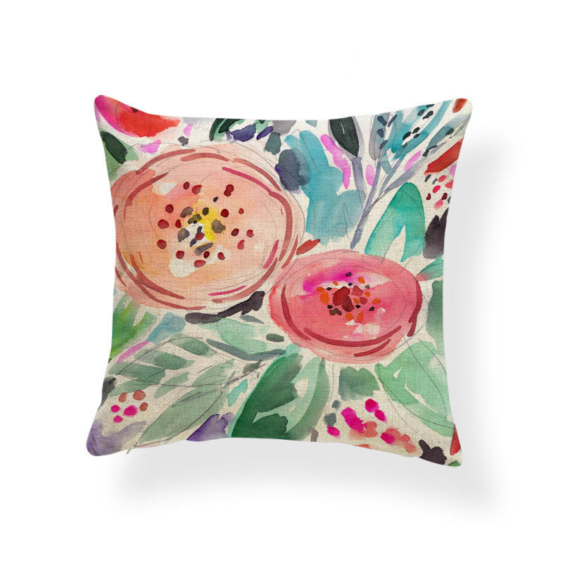 Daffodil Printed Cushions / Pillow Cover