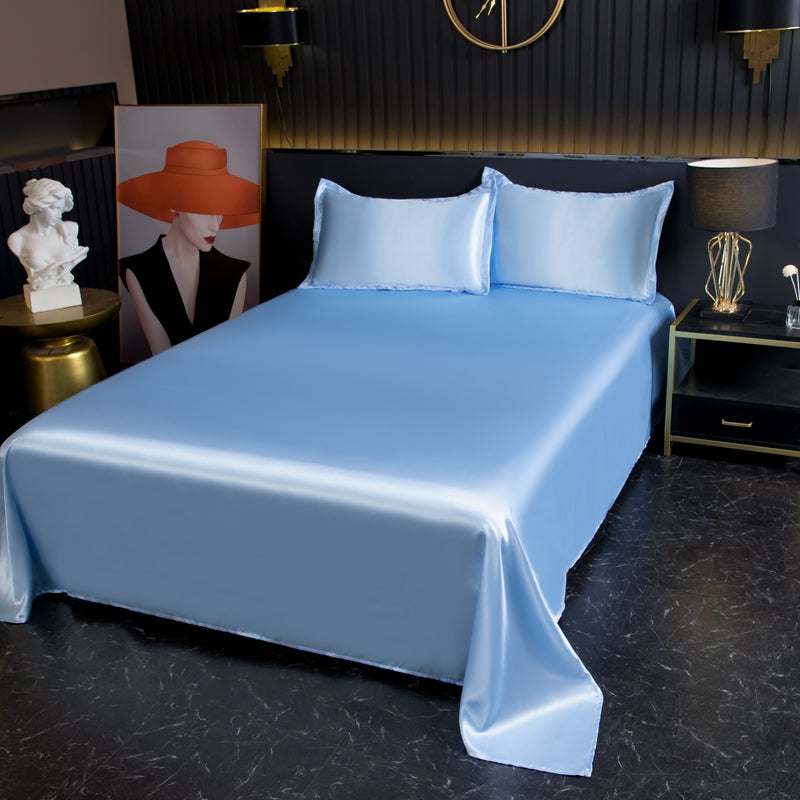 Solid Color Bed Sheet 3PCS Set