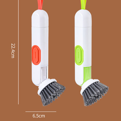 Long-Handle Liquid-Filled Cleaning Brush