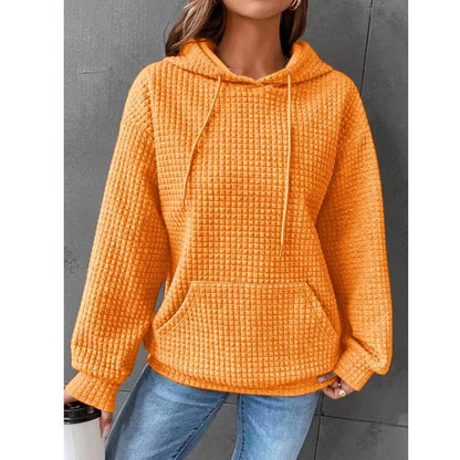 Women's Loose Solid Color Long-sleeved Sweater