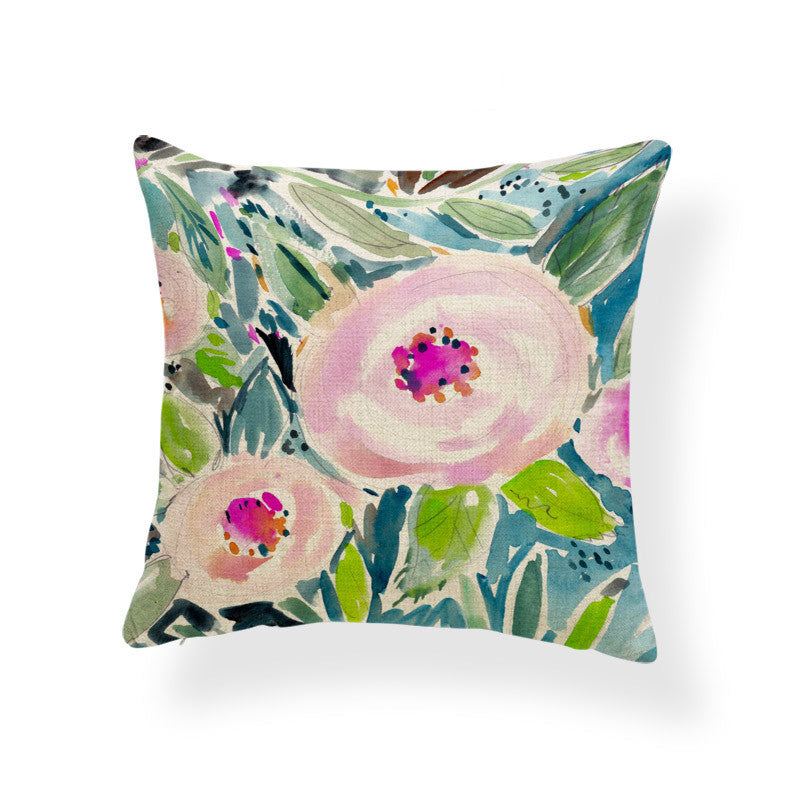 Daffodil Printed Cushions / Pillow Cover