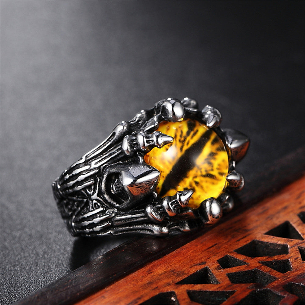 Creative Horror Evil Eye Rings For Men Women