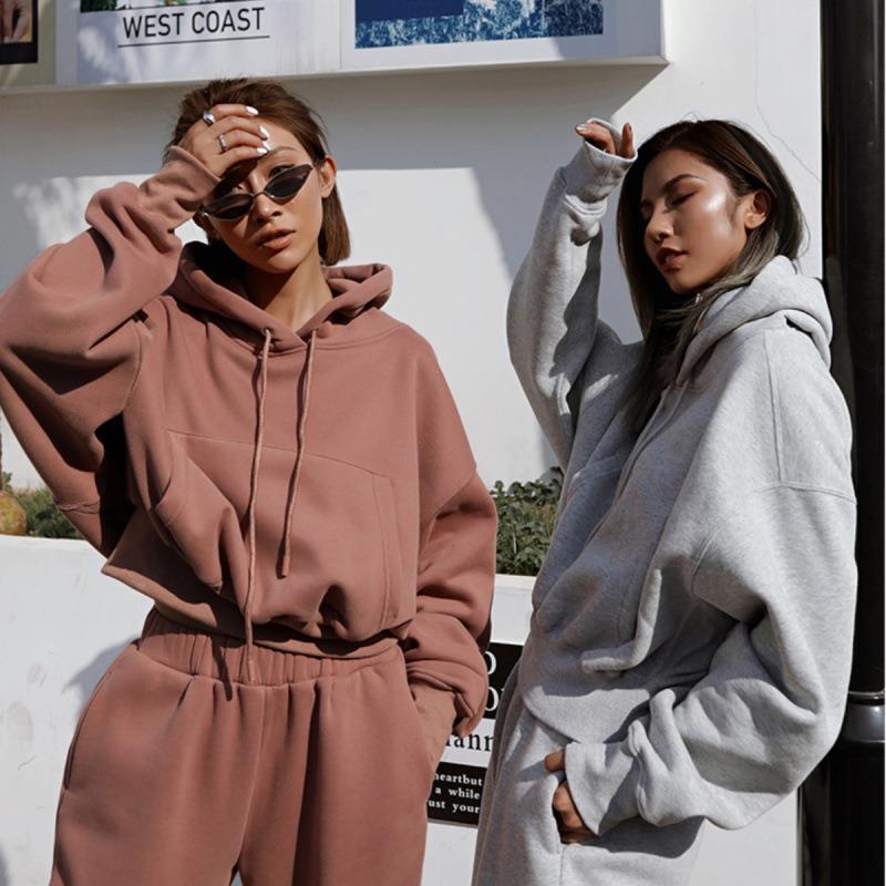 Women's Casual Hoodie Sports Suit