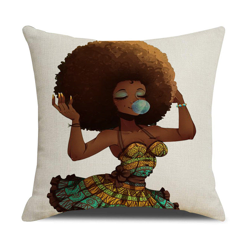 African Ethnic Sofa Decor Hug Pillowcase Cushion