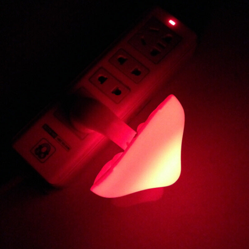 220V Sensor LED Mushroom Light Wall Socket Lamp