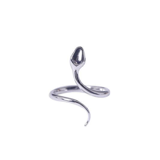 Trendy Adjustable Snake Ring for Women