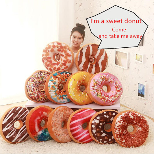 Donut Pillow Cushion Bedding