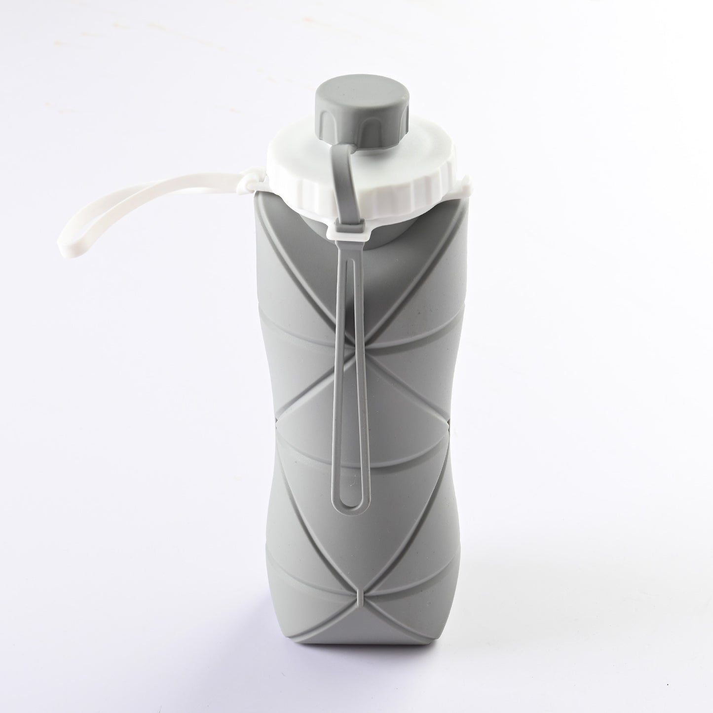 600ml Folding Silicone Portable Sports Water Bottle