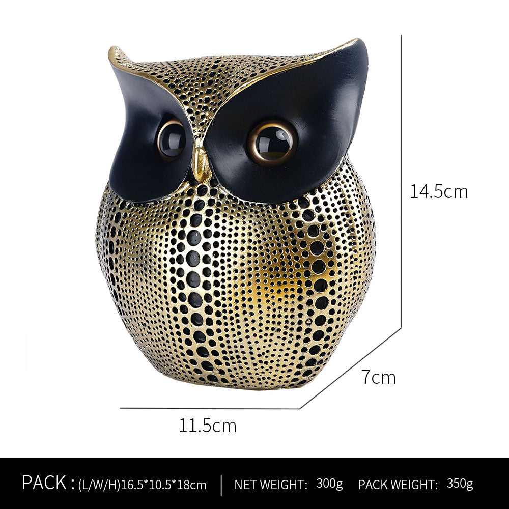 Owl Resin Craft Soft Decor