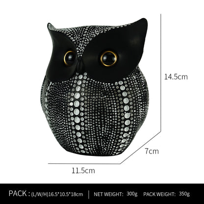 Owl Resin Craft Soft Decor