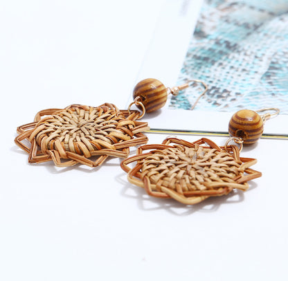 Rattan Handmade Bamboo Earrings