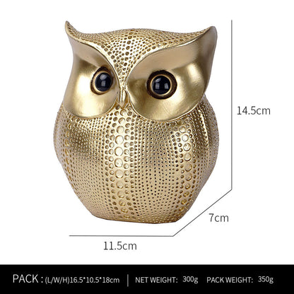 Owl Resin Craft Soft Decor