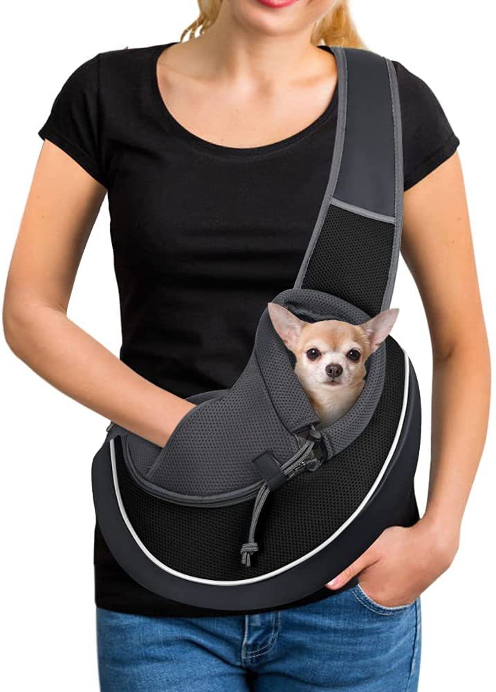 Portable Pet Carrier Crossbody Bag For Dogs Cats