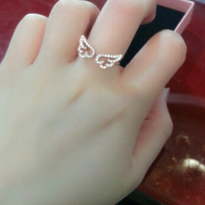 Cute Angel Wings Ring