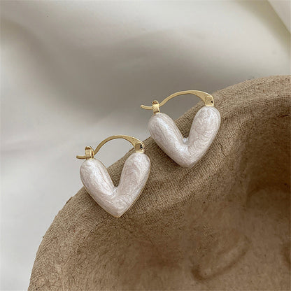 Ins Heart Love Earrings For Women