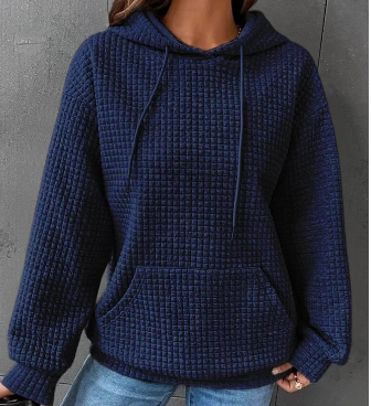 Women's Loose Solid Color Long-sleeved Sweater