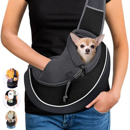 Portable Pet Carrier Crossbody Bag For Dogs Cats