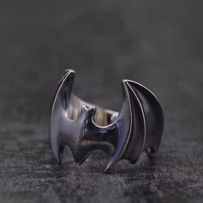 Retro Bat Adjustable Ring for Men and Women