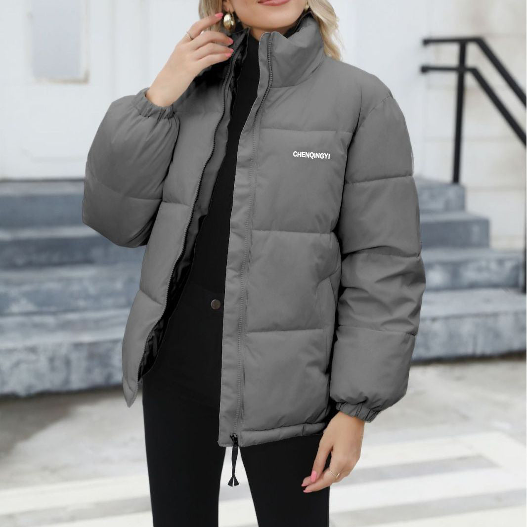 Casual Windproof Warm Jacket for Women