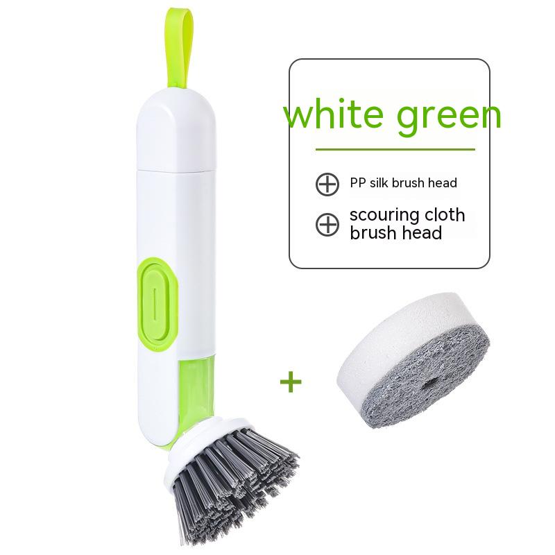 Long-Handle Liquid-Filled Cleaning Brush