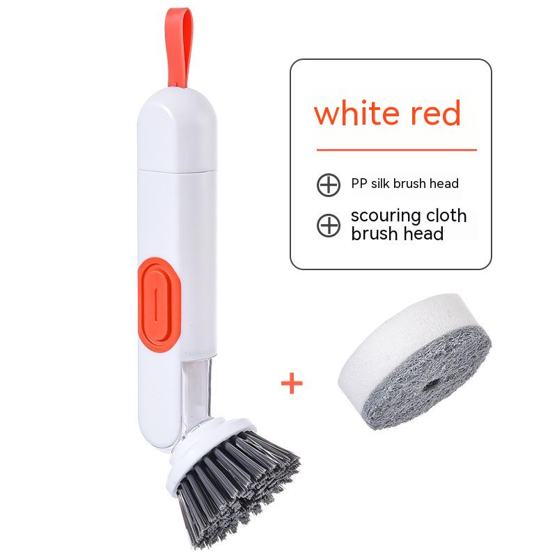 Long-Handle Liquid-Filled Cleaning Brush