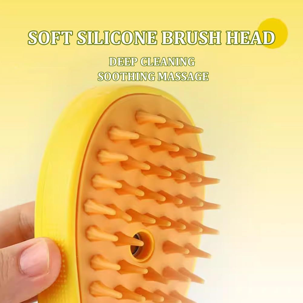 3 In 1 Cats/Dogs Steam Brush Electric Spray Comb