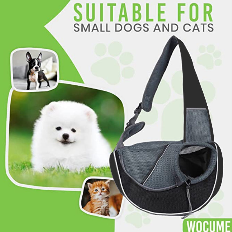 Portable Pet Carrier Crossbody Bag For Dogs Cats