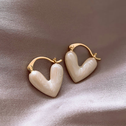 Ins Heart Love Earrings For Women