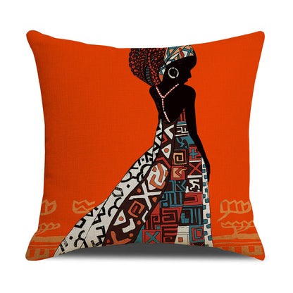 African Ethnic Sofa Decor Hug Pillowcase Cushion