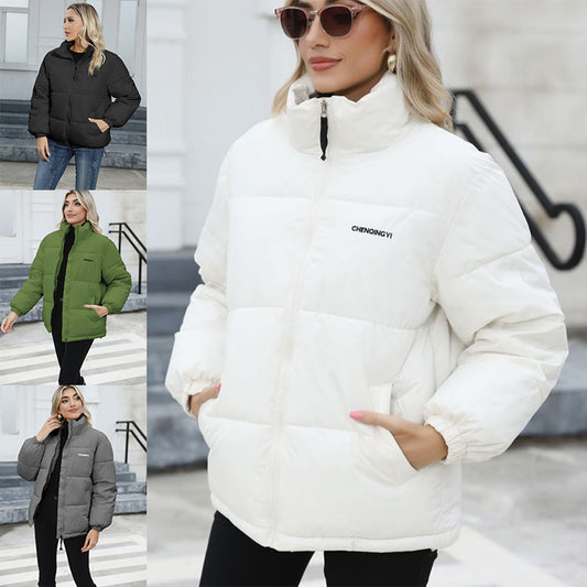 Casual Windproof Warm Jacket for Women