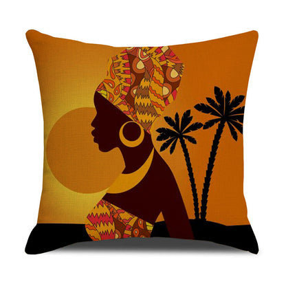 African Ethnic Sofa Decor Hug Pillowcase Cushion