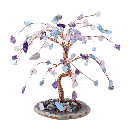 Crystal Rubble Tree Home and Office Decor