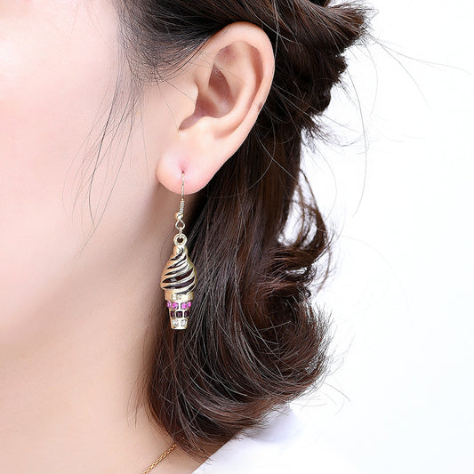 Lovely Ice Cream Earrings for Women